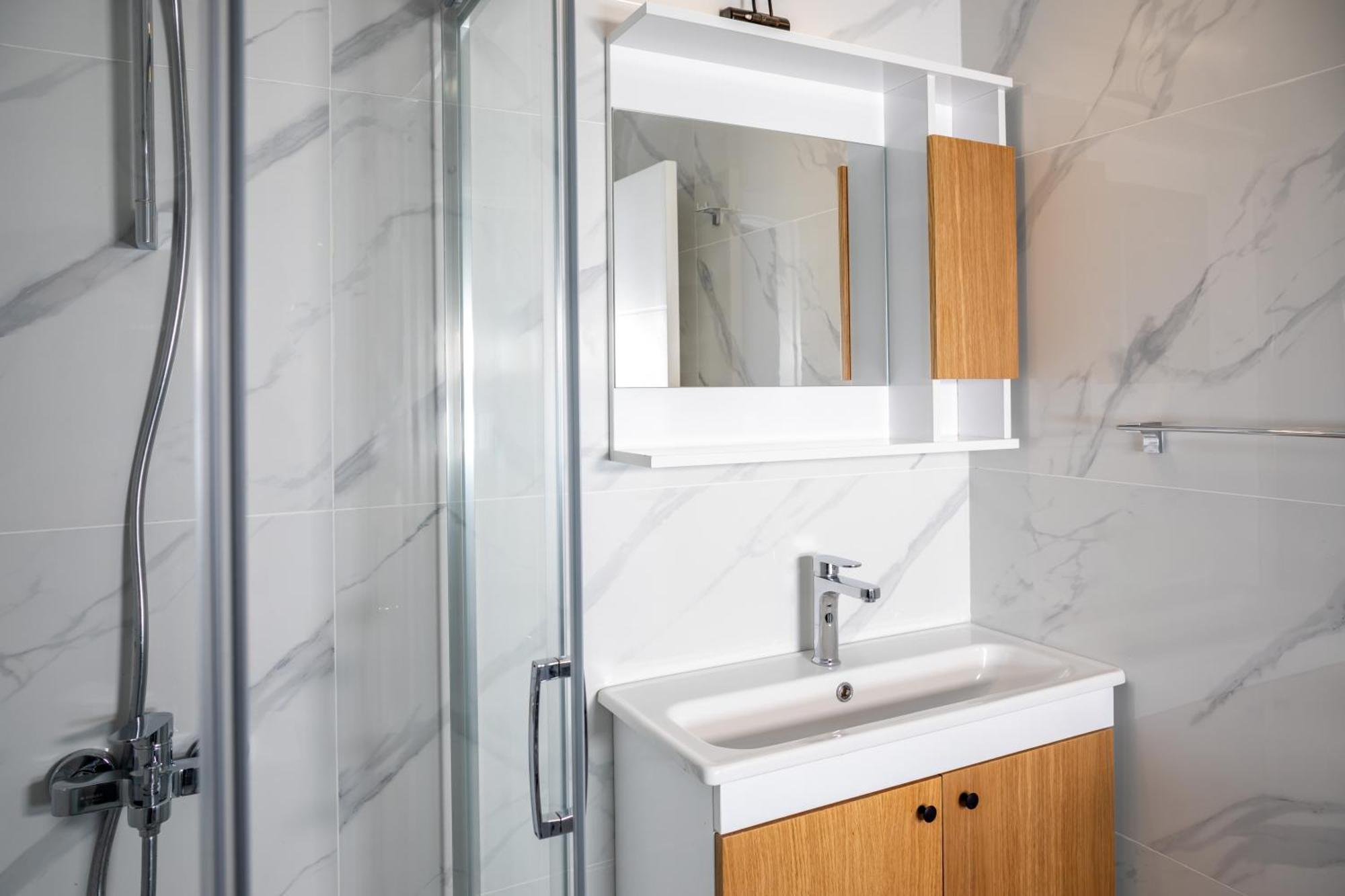Caesar Blue Seaside Luxury Apartments Gastria Екстериор снимка