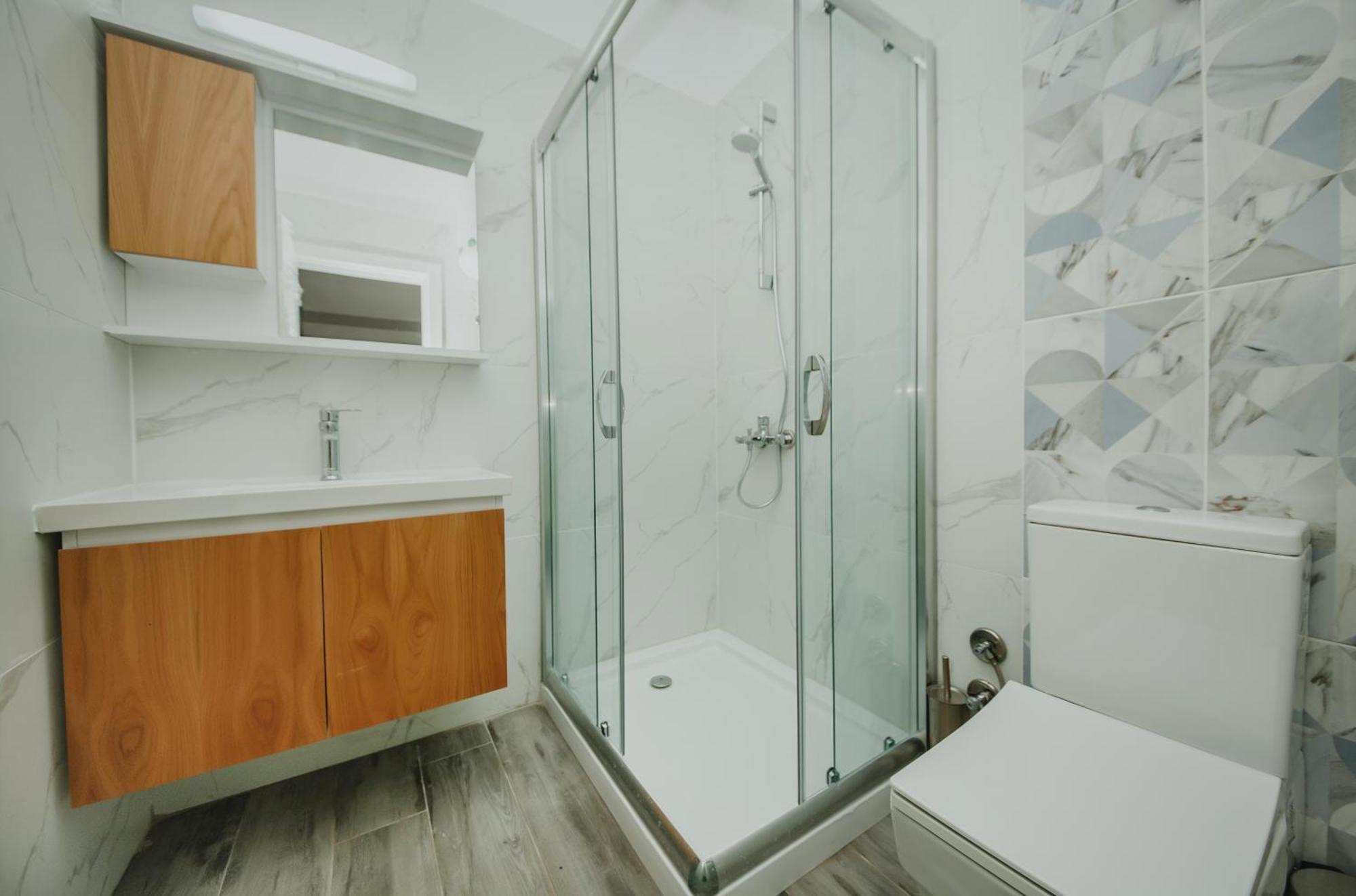 Caesar Blue Seaside Luxury Apartments Gastria Екстериор снимка