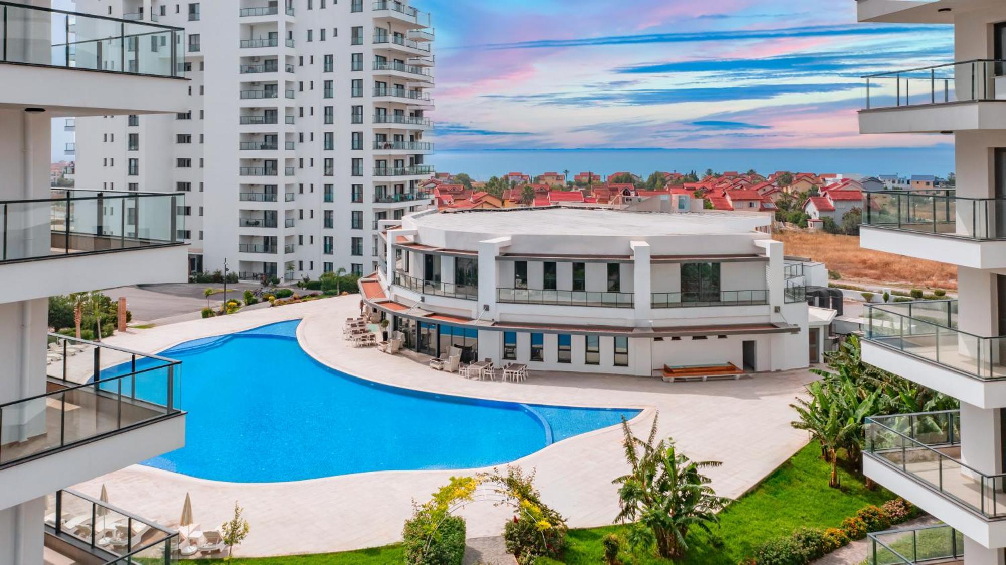 Caesar Blue Seaside Luxury Apartments Gastria Екстериор снимка