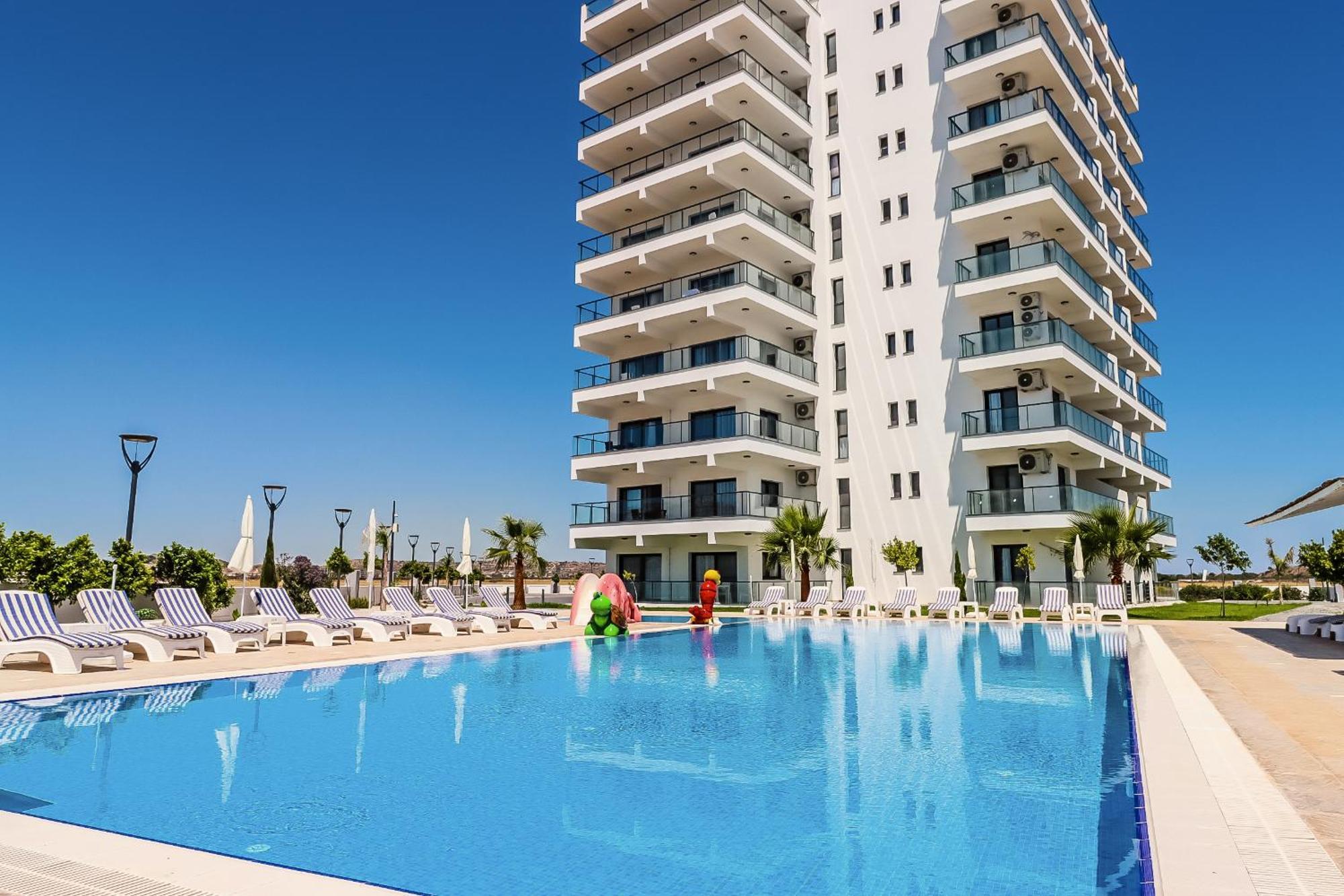 Caesar Blue Seaside Luxury Apartments Gastria Екстериор снимка